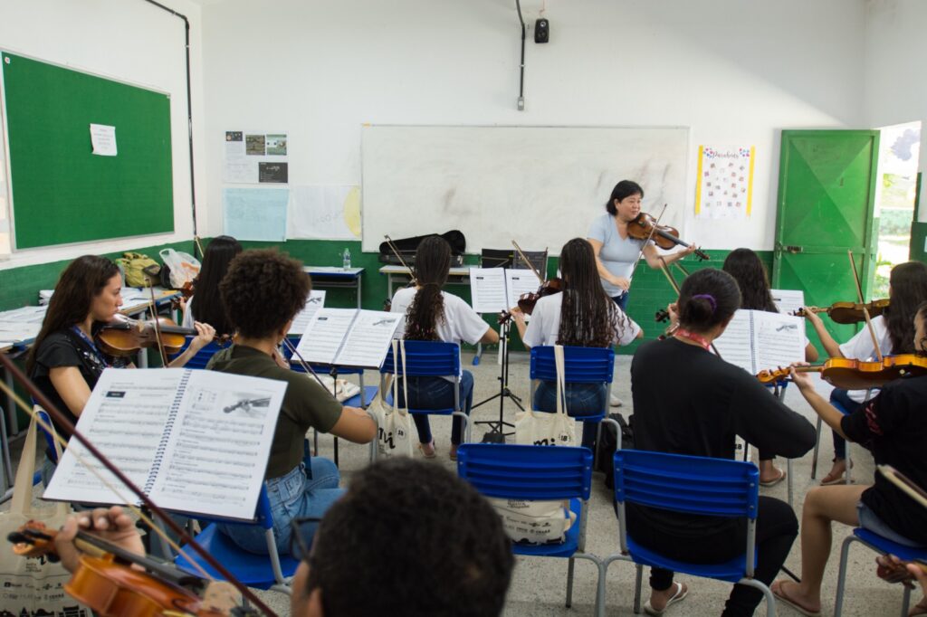 Formação do Festival Mi. Foto: Divulgação